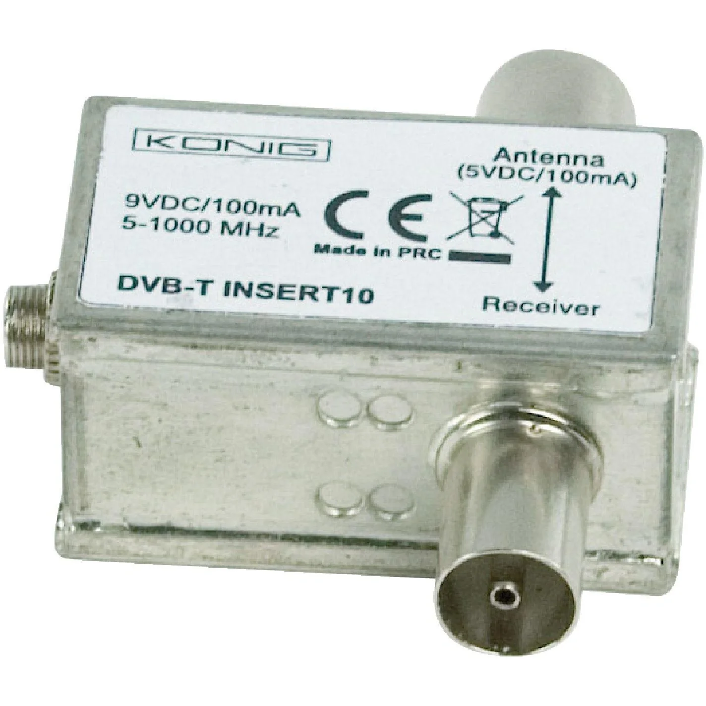 Kabel-TV Spannungseinspeiser 5V - 3