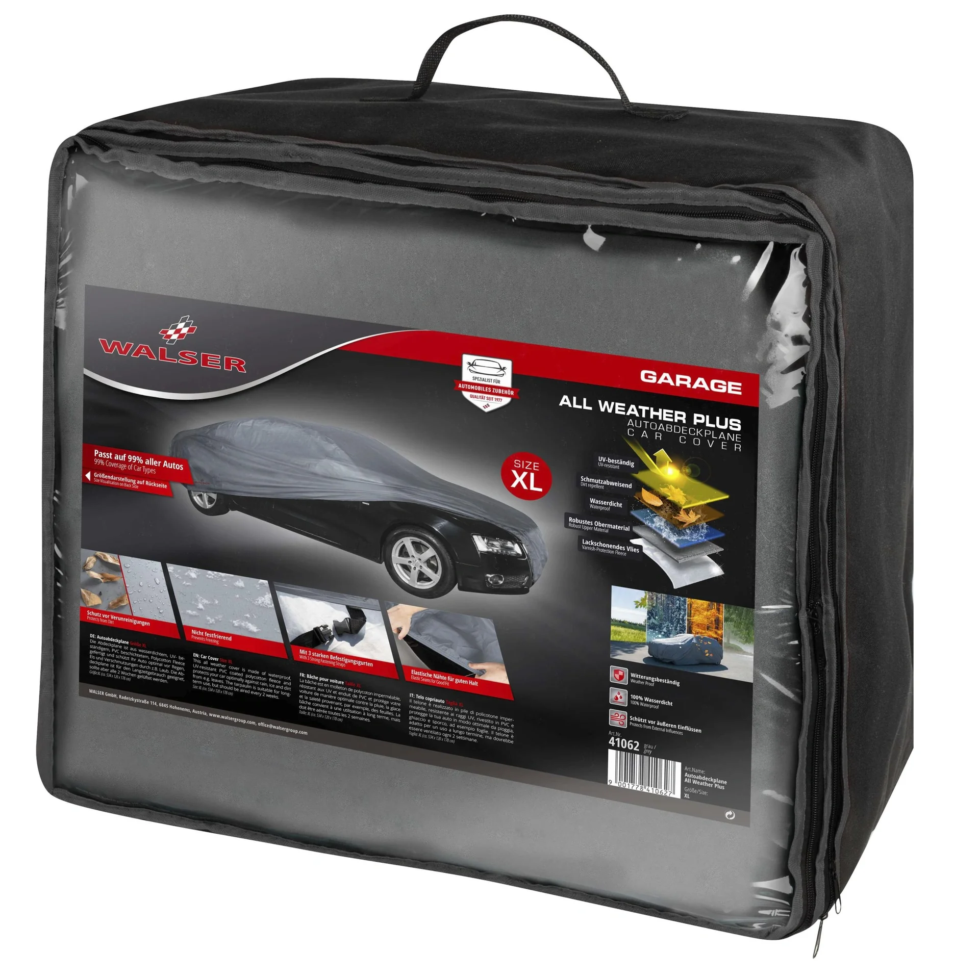 All Weather Plus - Größe XL - 534x178x120 cm - PVC beschichtet - 9