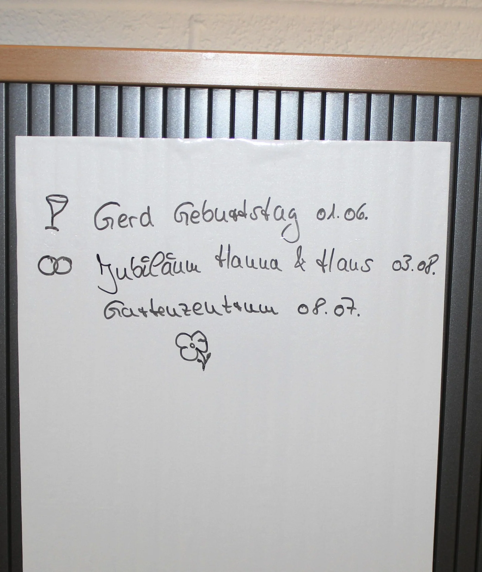 Tafelfolie inklusive Stift - 9