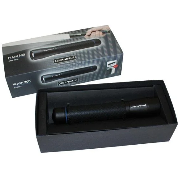 Aufladbare Taschenlampe Flash-300 300lm - 8