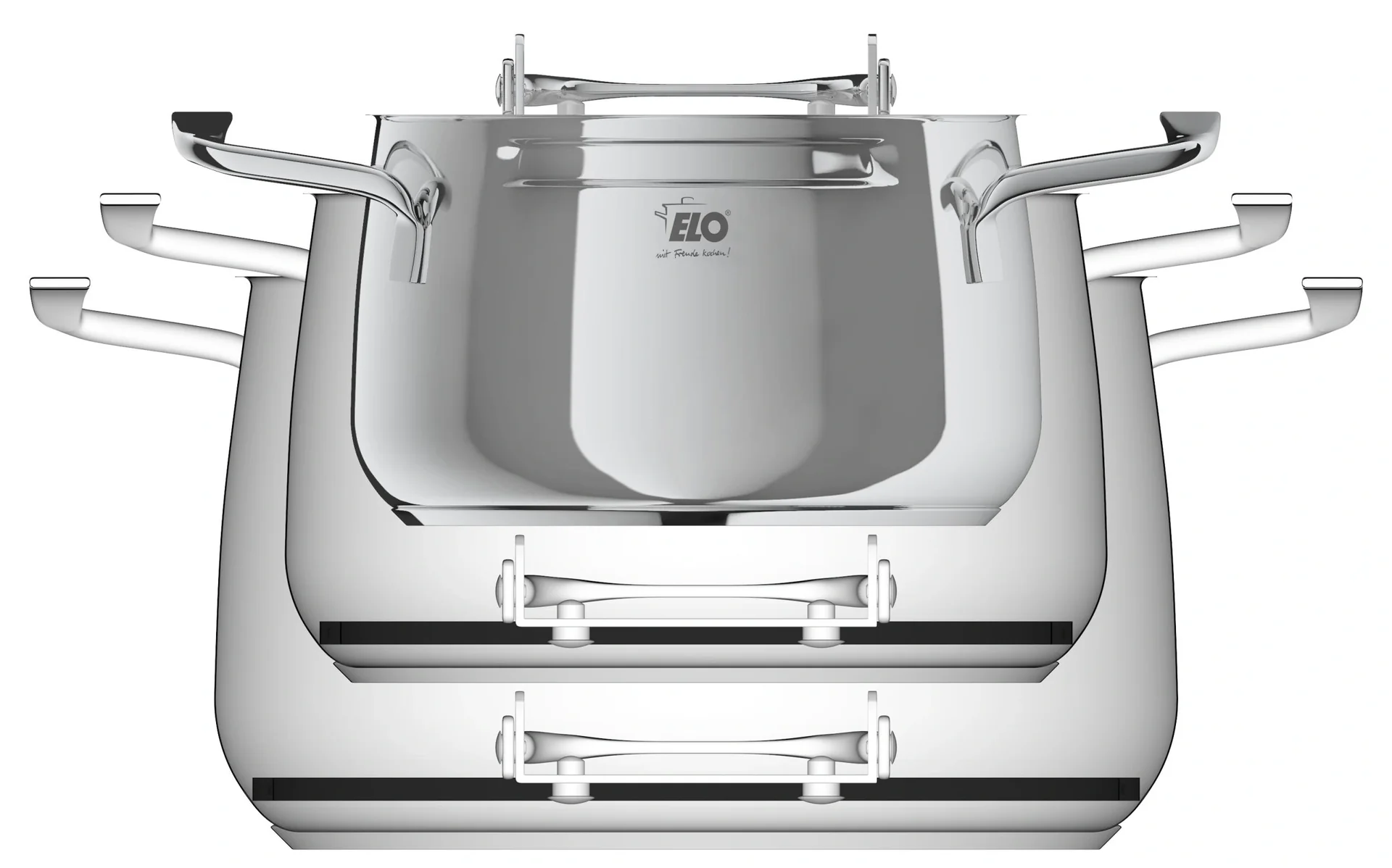 Topf-Set "Mystery", Edelstahl, 6-teilig - 10