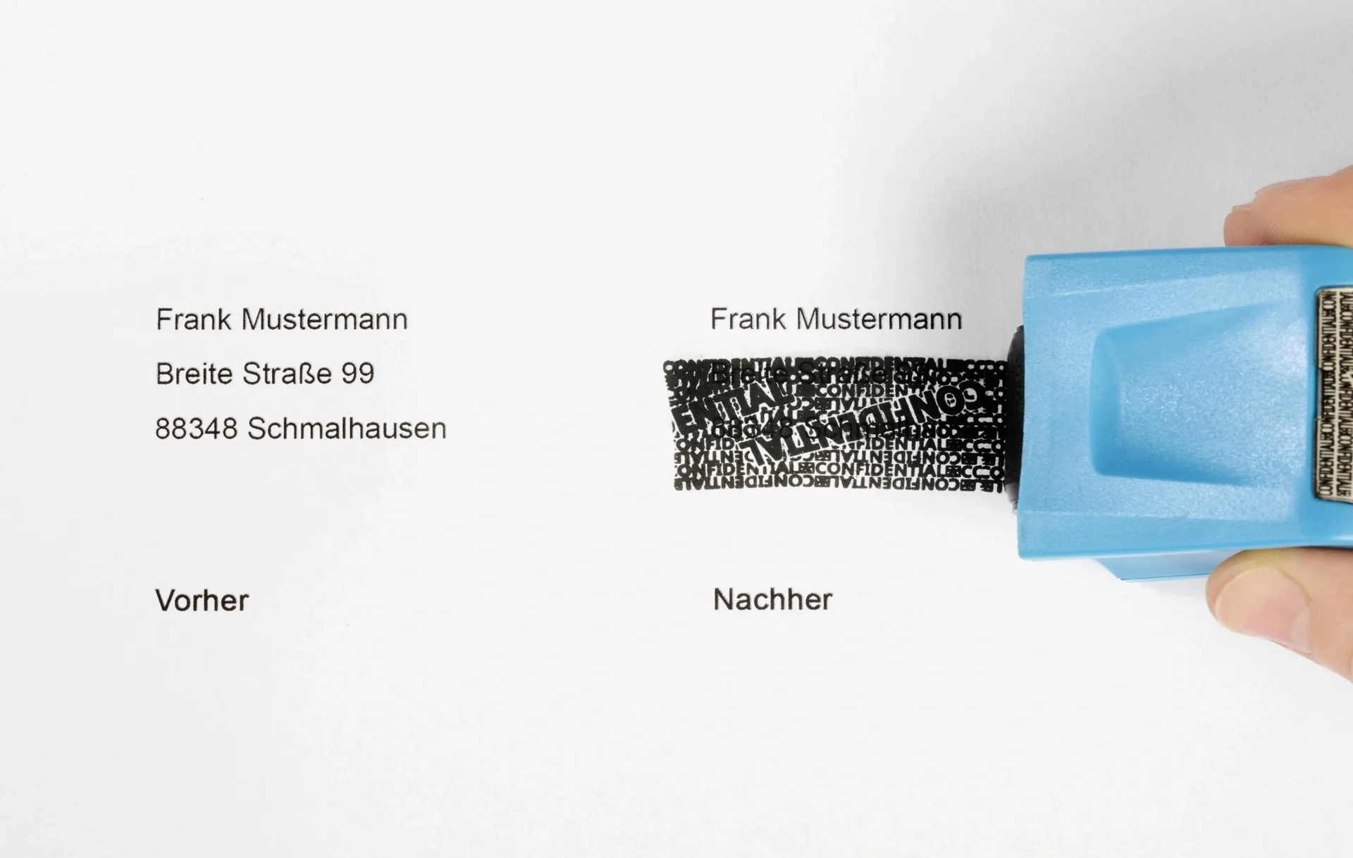 Datenschutz-Stempel-Roller - 3