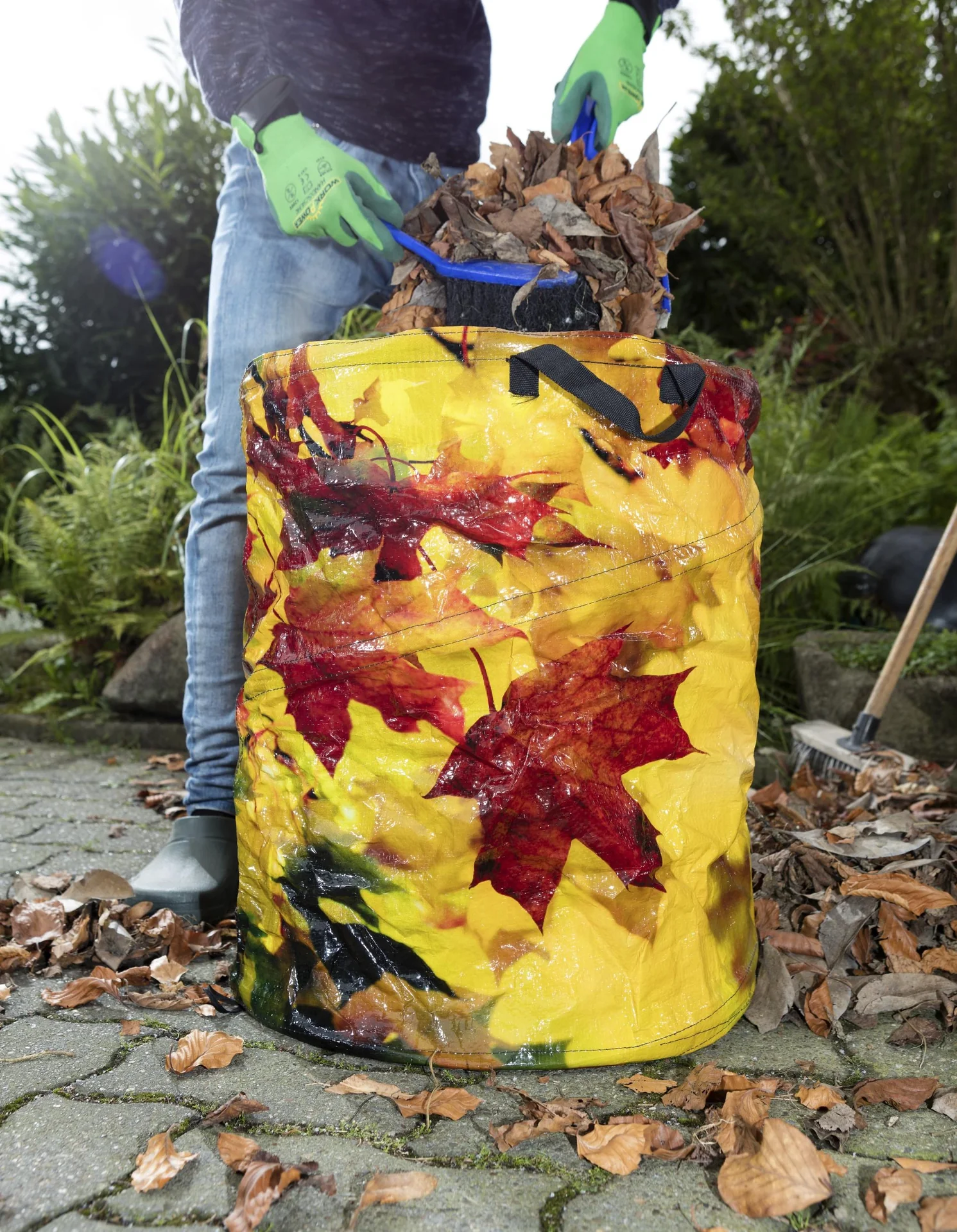 Gartensack "Ahornblätter" 87 l - 8