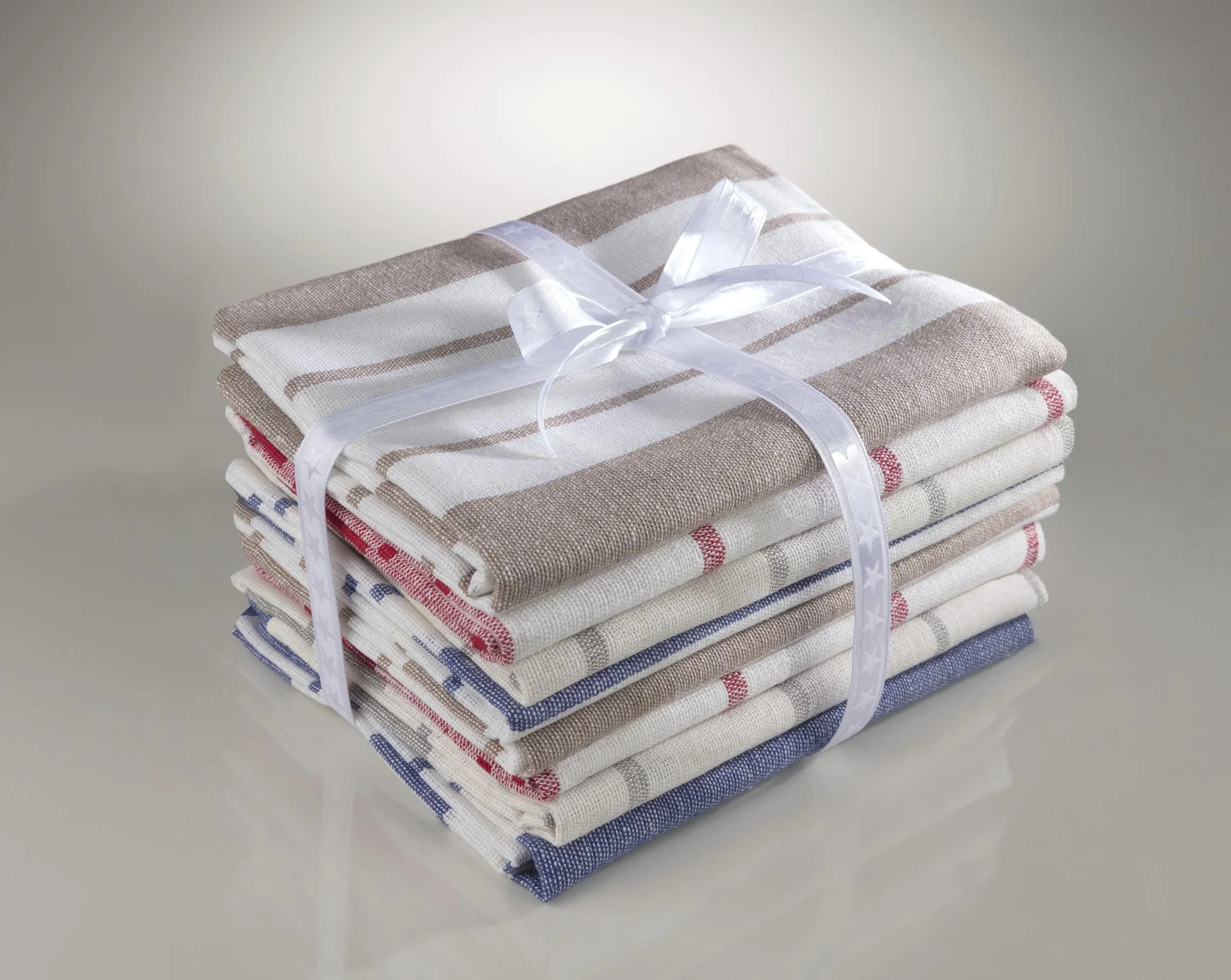 Geschirrtücher, gemustert, 50 x 70 cm, 8 Stück - 6