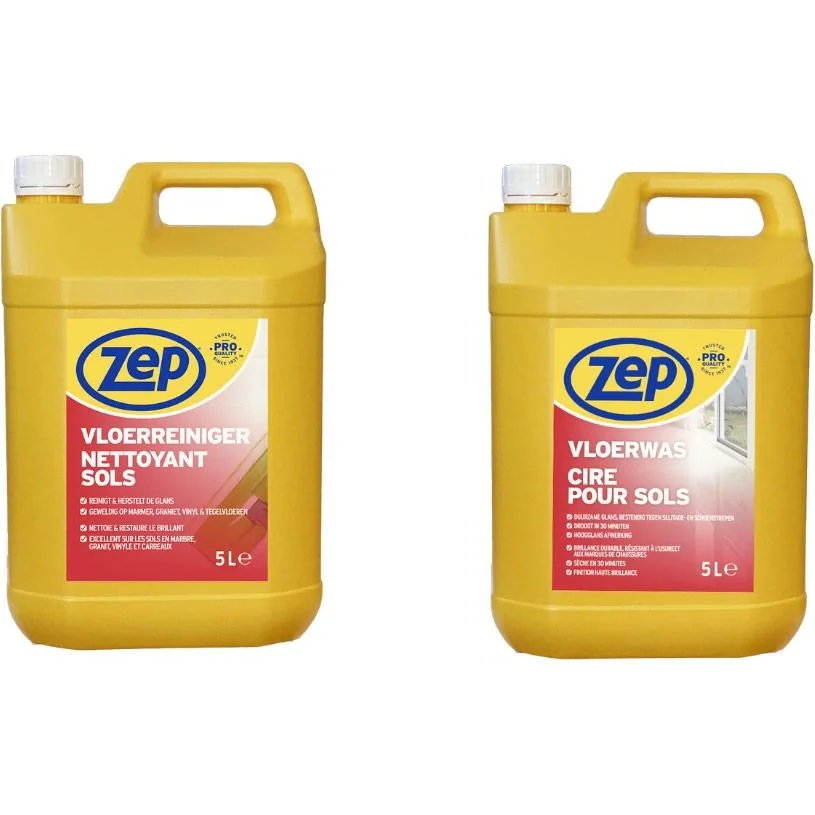 Bodenwachs - 5 L und Bodenreiniger - 5 L - 1