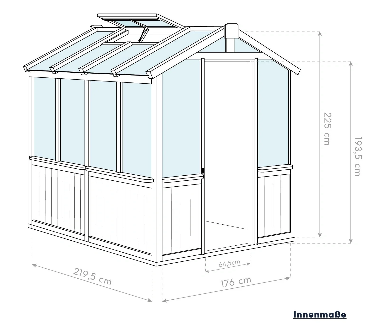 Gewächshaus Paul - 1