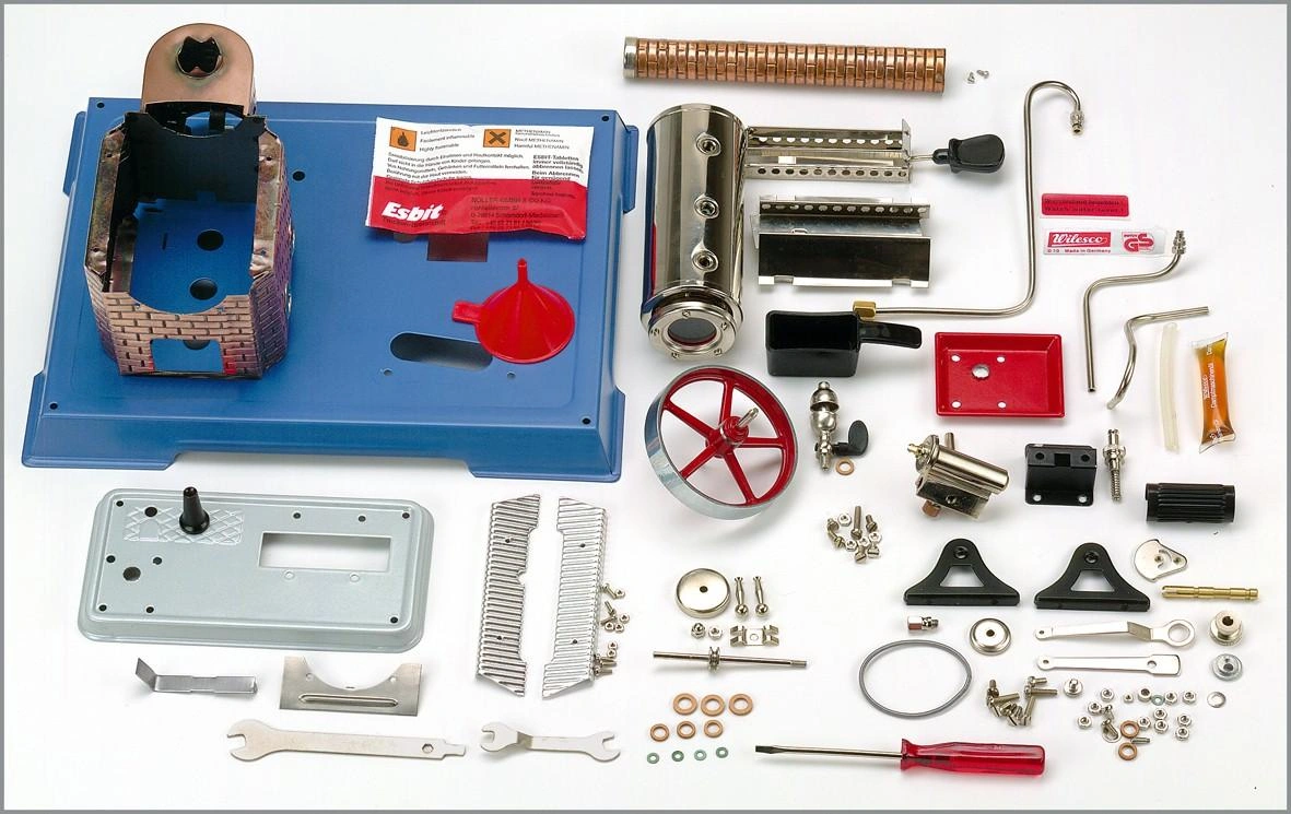 Bausatz Dampfmaschine D9  (TYP D10) - 2