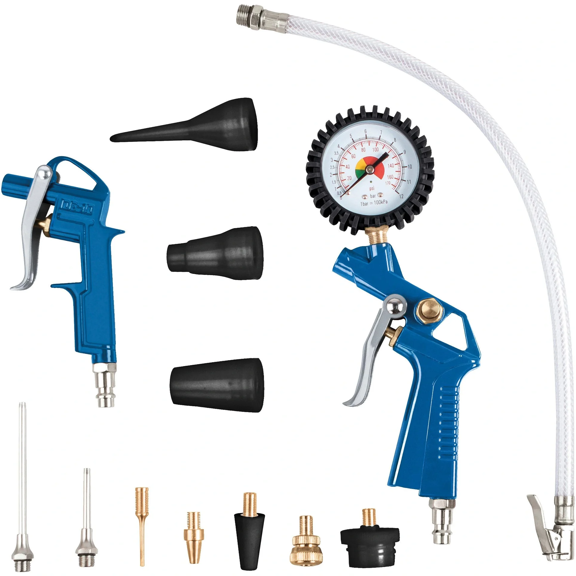 Luftpistole 13-teiliges Zubehörset - 1