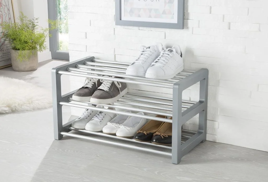 Schuhregal, stapelbar - 3