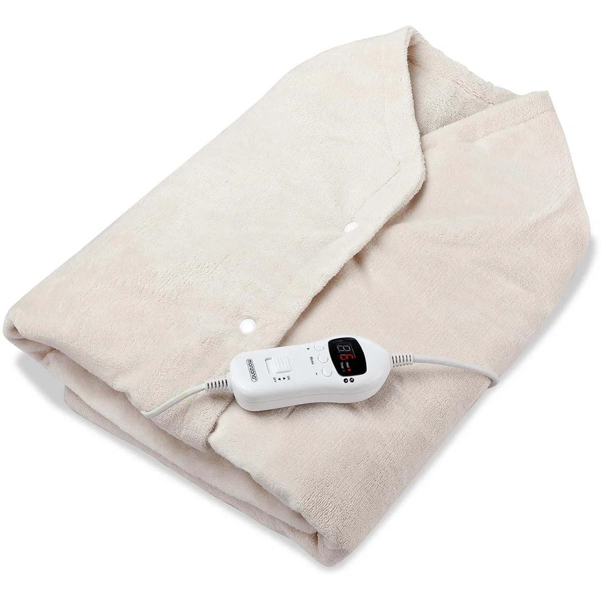 Heizdecke Vlies creme 145x100cm inkl. Zeitschaltuhr - 1