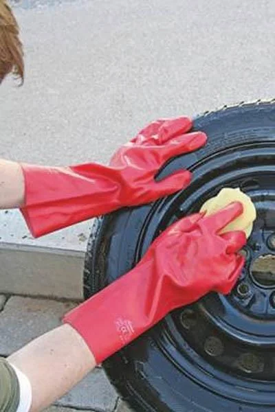 PVC Schutzhandschuhe Gr. 10 - 4