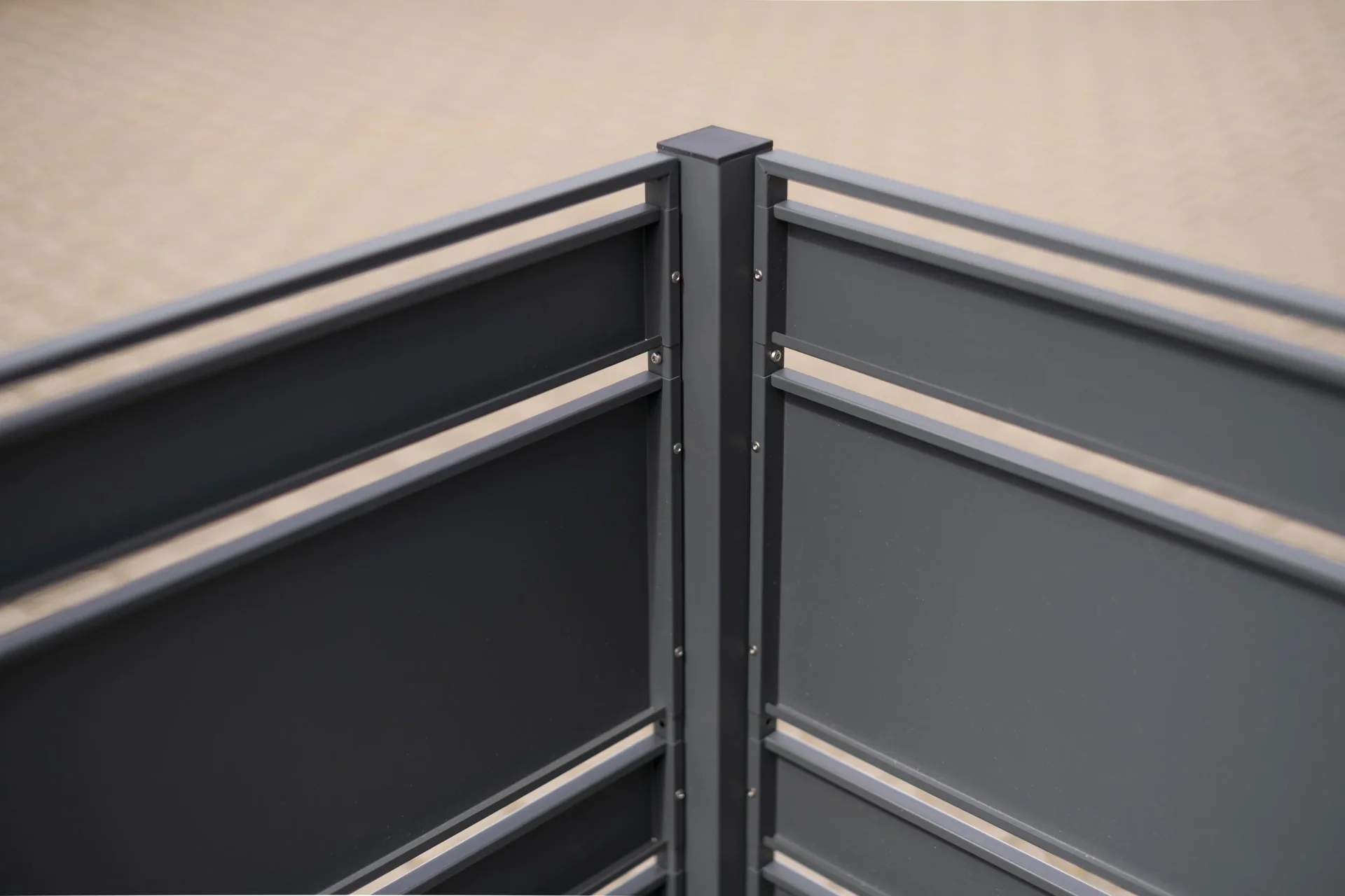 Mülltonnenverkleidung Planum 5er Box, 120 cm, holzoptik - 10