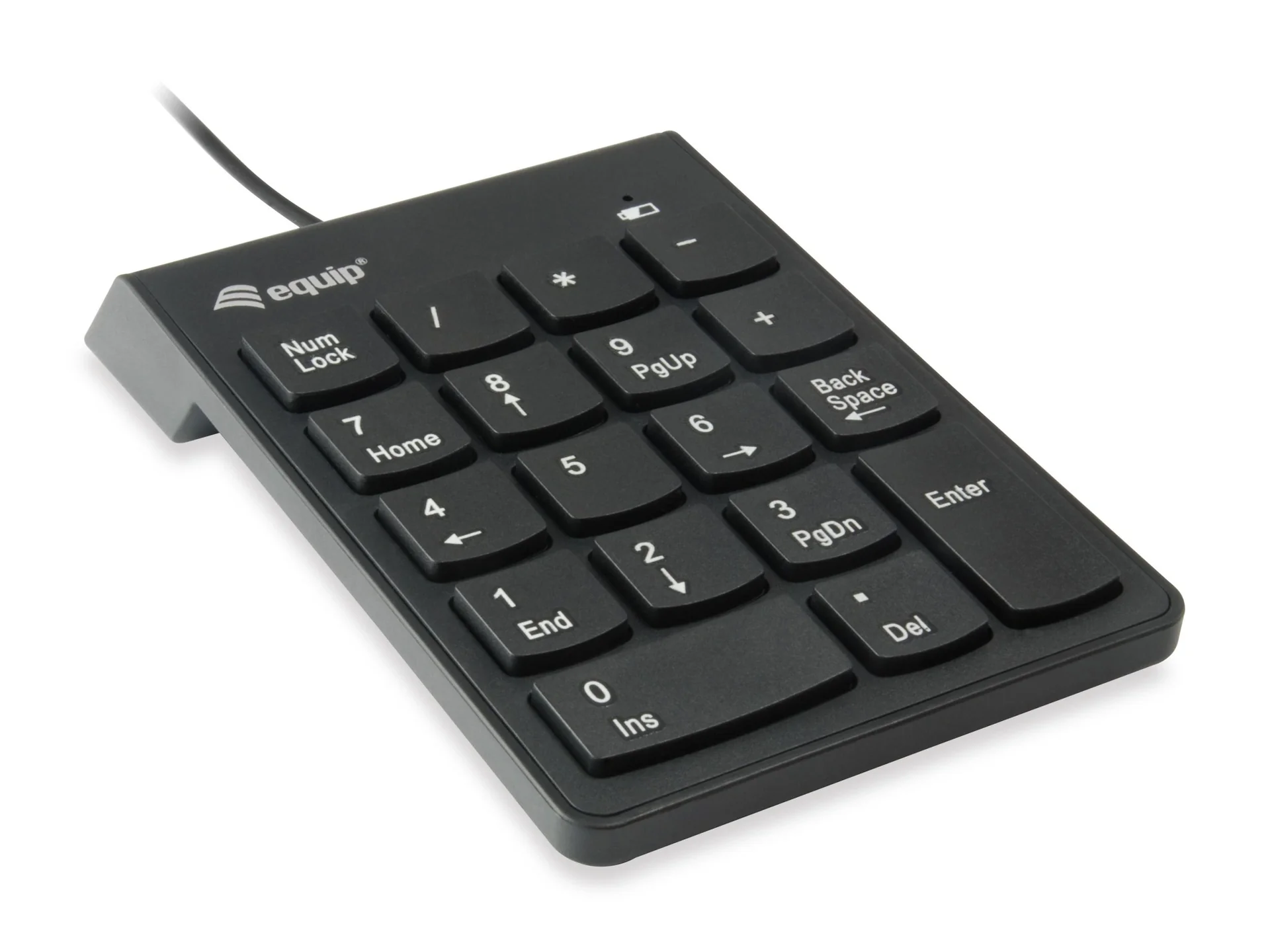 USB Nummernblock Keypad 245205, Plug-and-Play, schwarz - 4