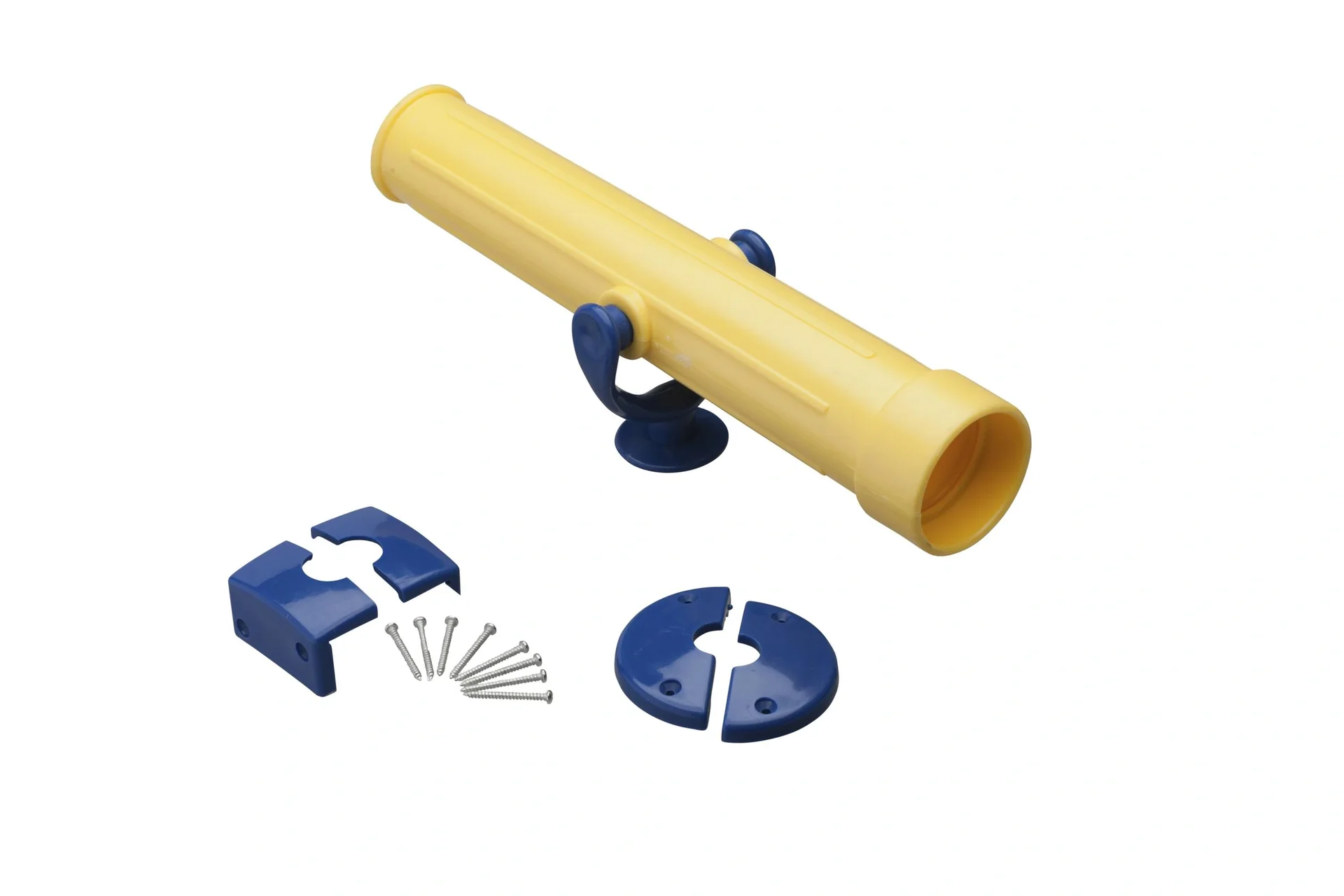 Spielzeug Teleskop Gelb/Blau 350 mm inkl. Befestigungsmaterial, für Spielanlagen - 1