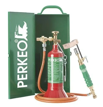 Weichlötanlage im Set mit Transport-Stahlblechkasten - 1