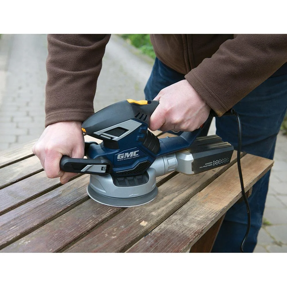 430 W Exzenterschleifer mit 2 Schleifpads, 150 mm - 5