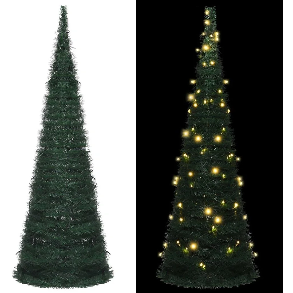 Weihnachtsbaum mit LED-Pop-up 180 cm grün - 1