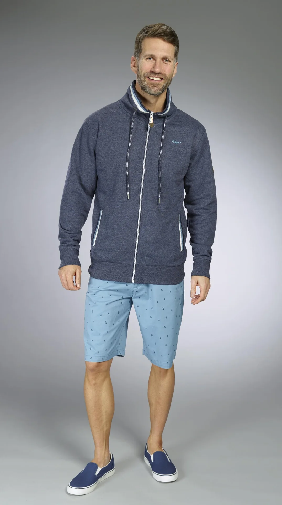 Shorts mit Druck, Farbe aqua, Gr.M - 12