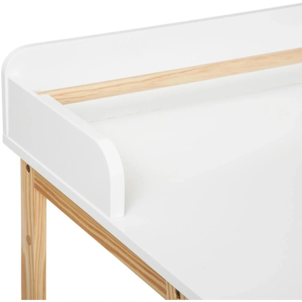 NL Kinderschreibtisch - weiß - 62x58x46 cm - 3