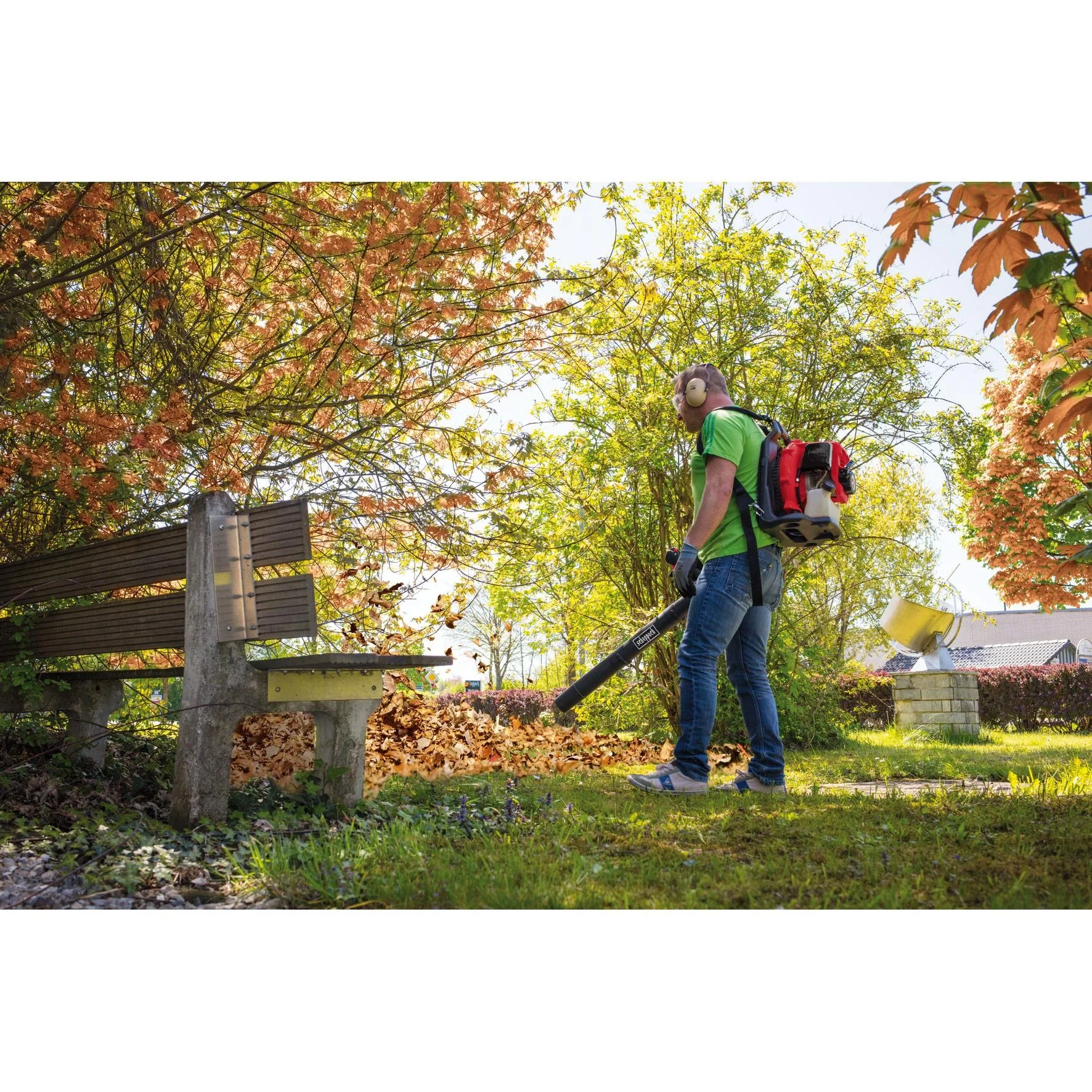 Laubbläser LB5200BP, Rückenträger, 51,7ccm - 2