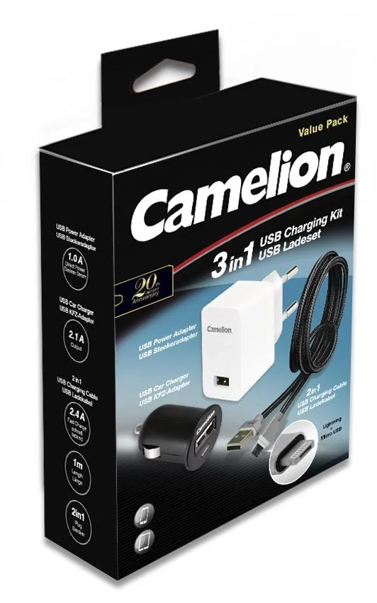 3 in 1 USB Ladeset - 9