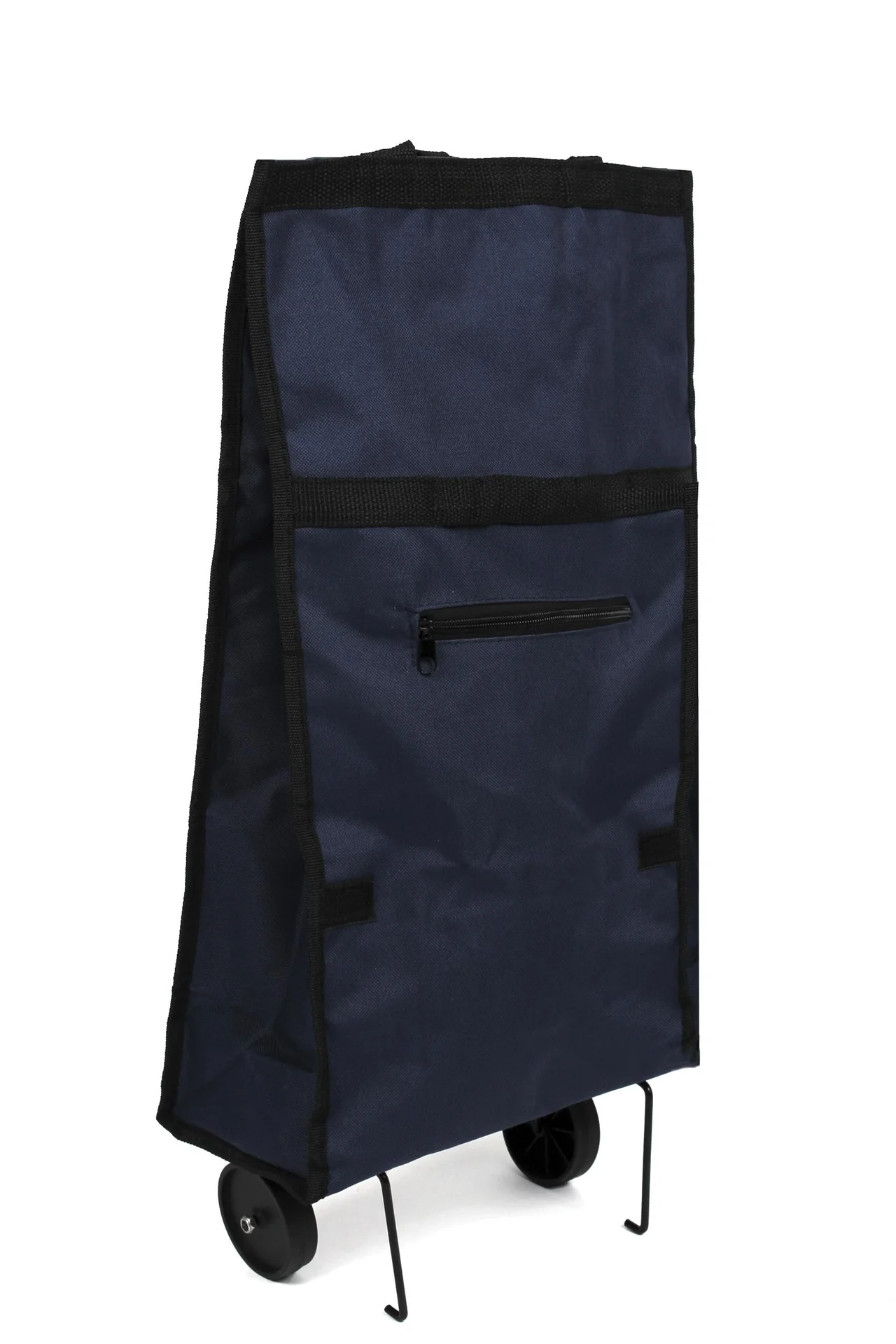 Einkaufstrolley blau, faltbar - 3