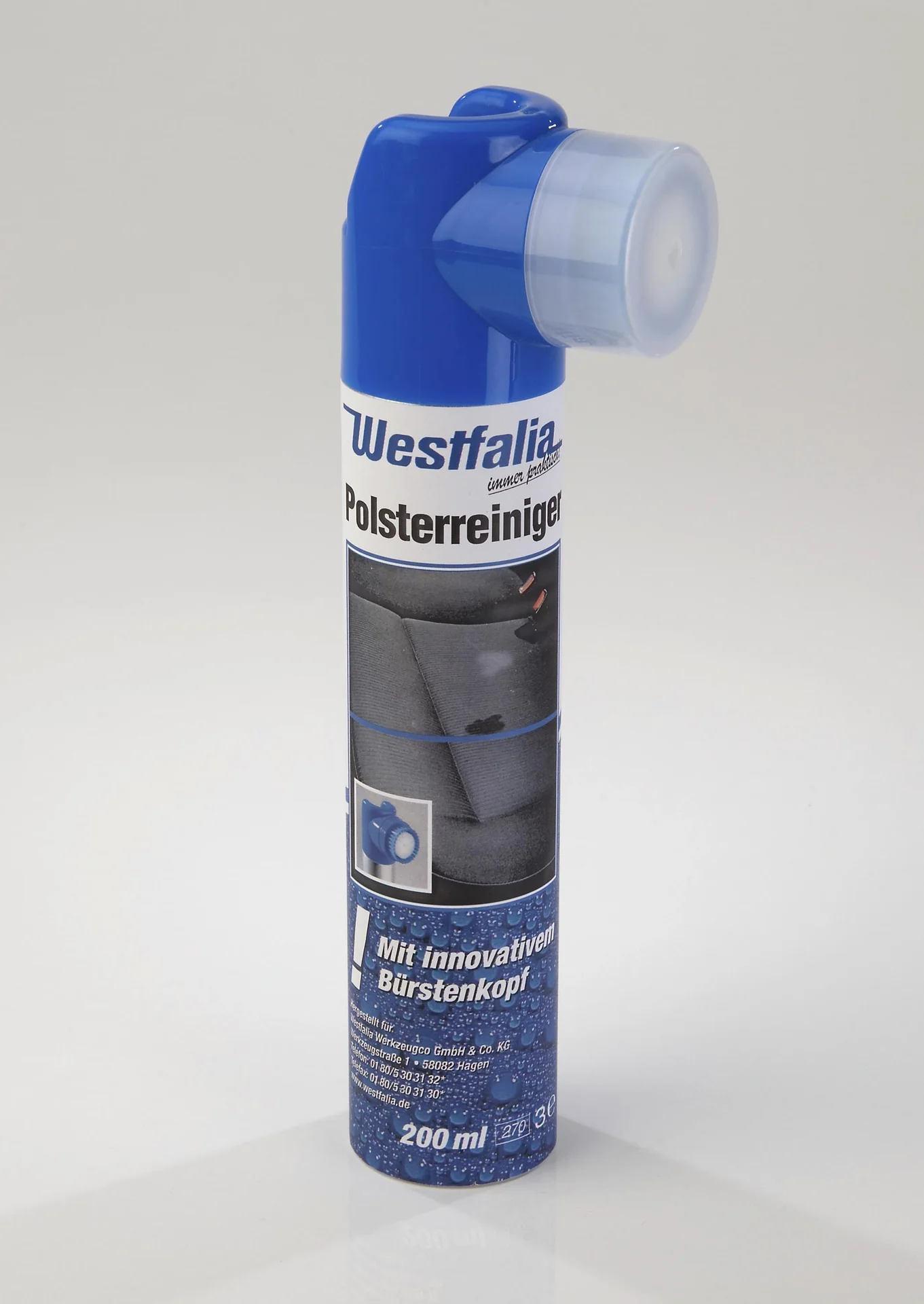 Polsterreiniger mit innovativem Bürstenkopf, 200 ml - 5
