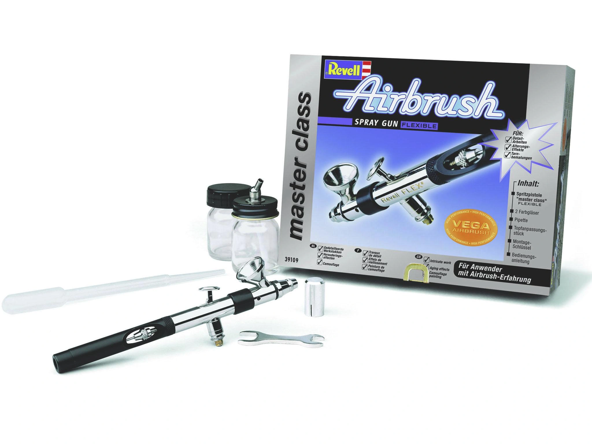 Airbrush Spritzpistole "master class" (Flexible) - 5