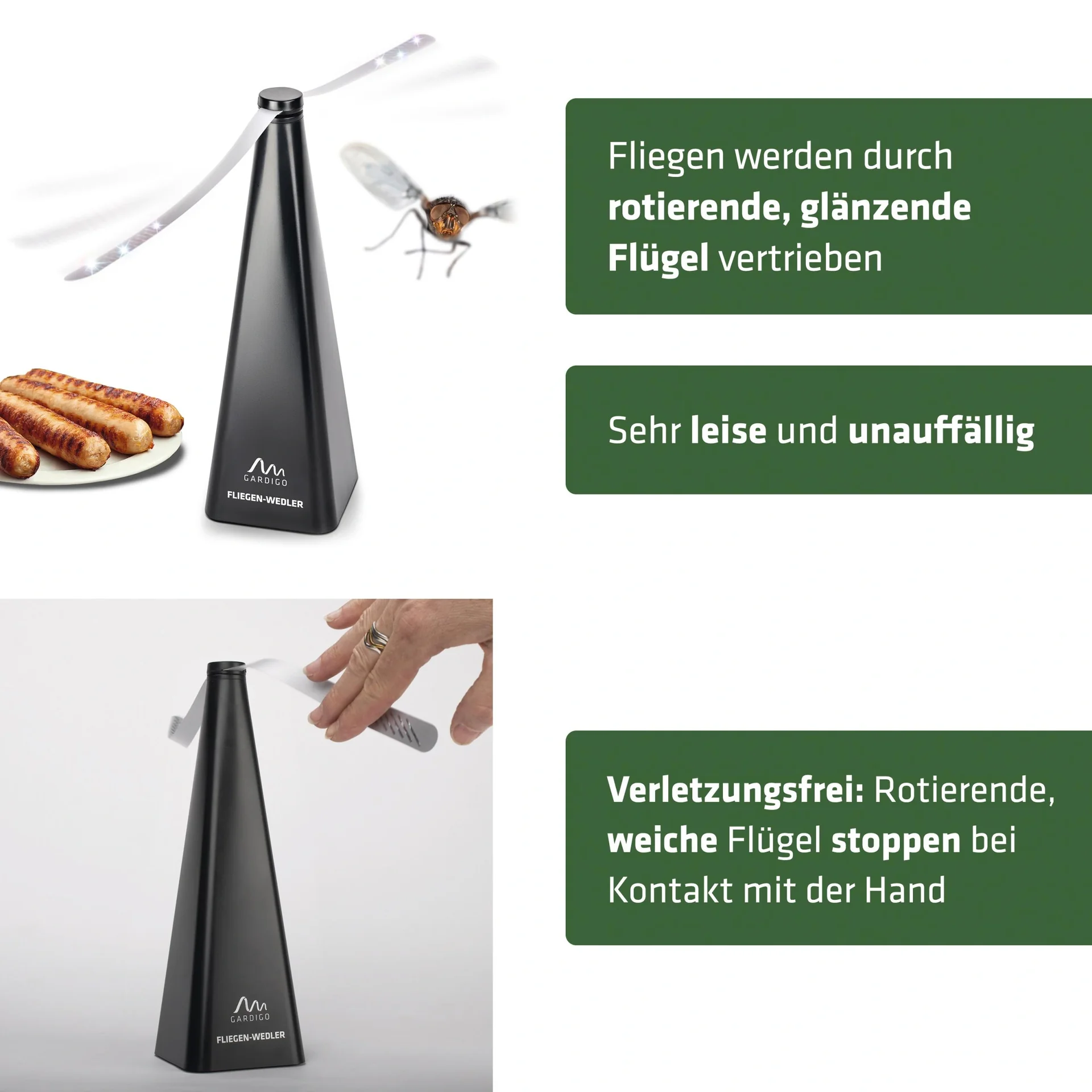 Fliegenwedler mit Aufhänger - 8