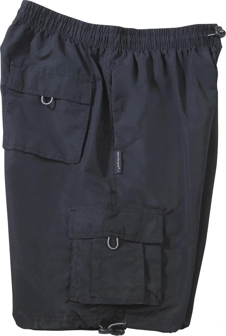 Herren Shorts mit Gummizug, Farbe marine, Gr. L - 2