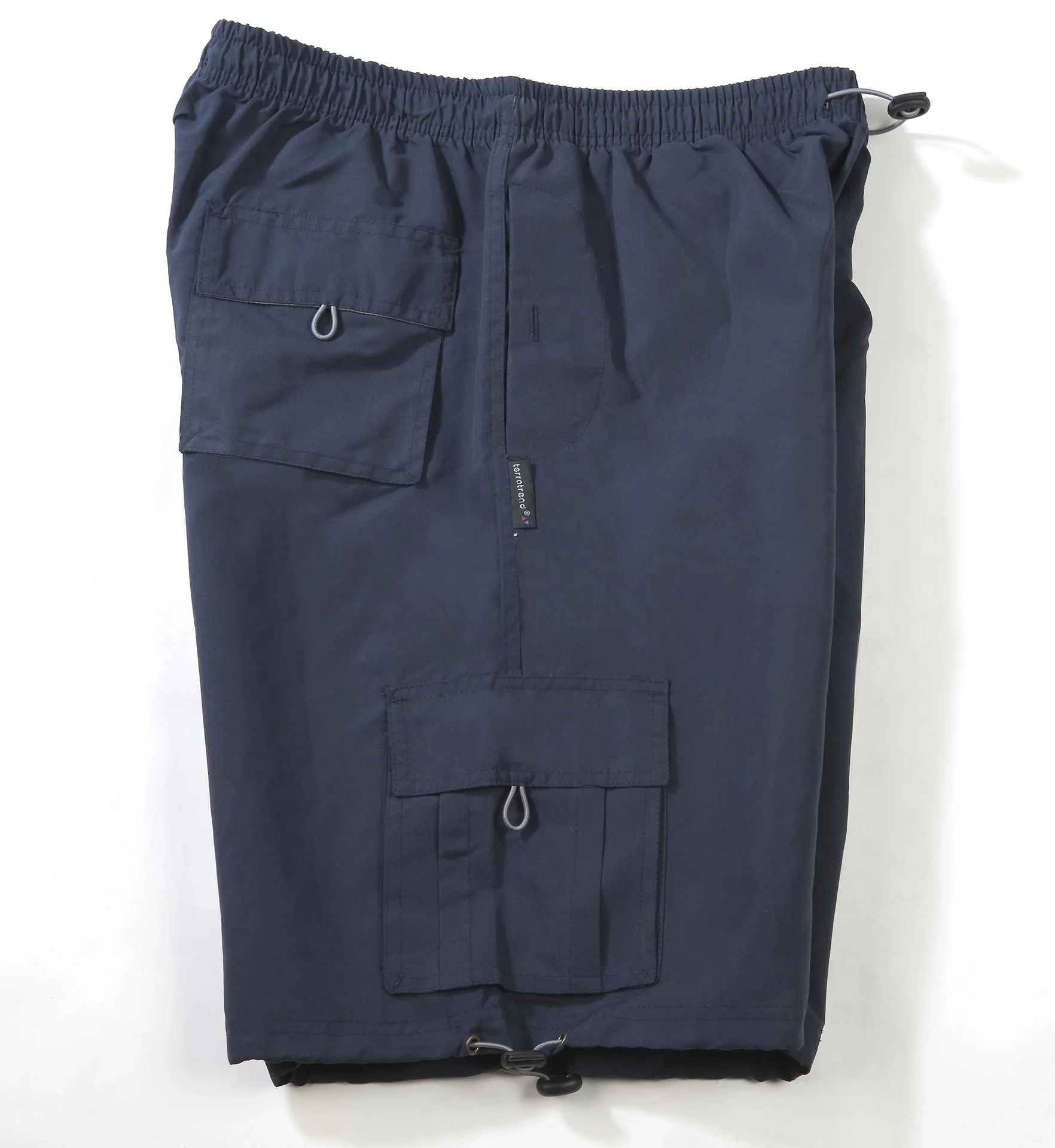 Herren Shorts mit Gummizug, Farbe marine, Gr. XL - 1