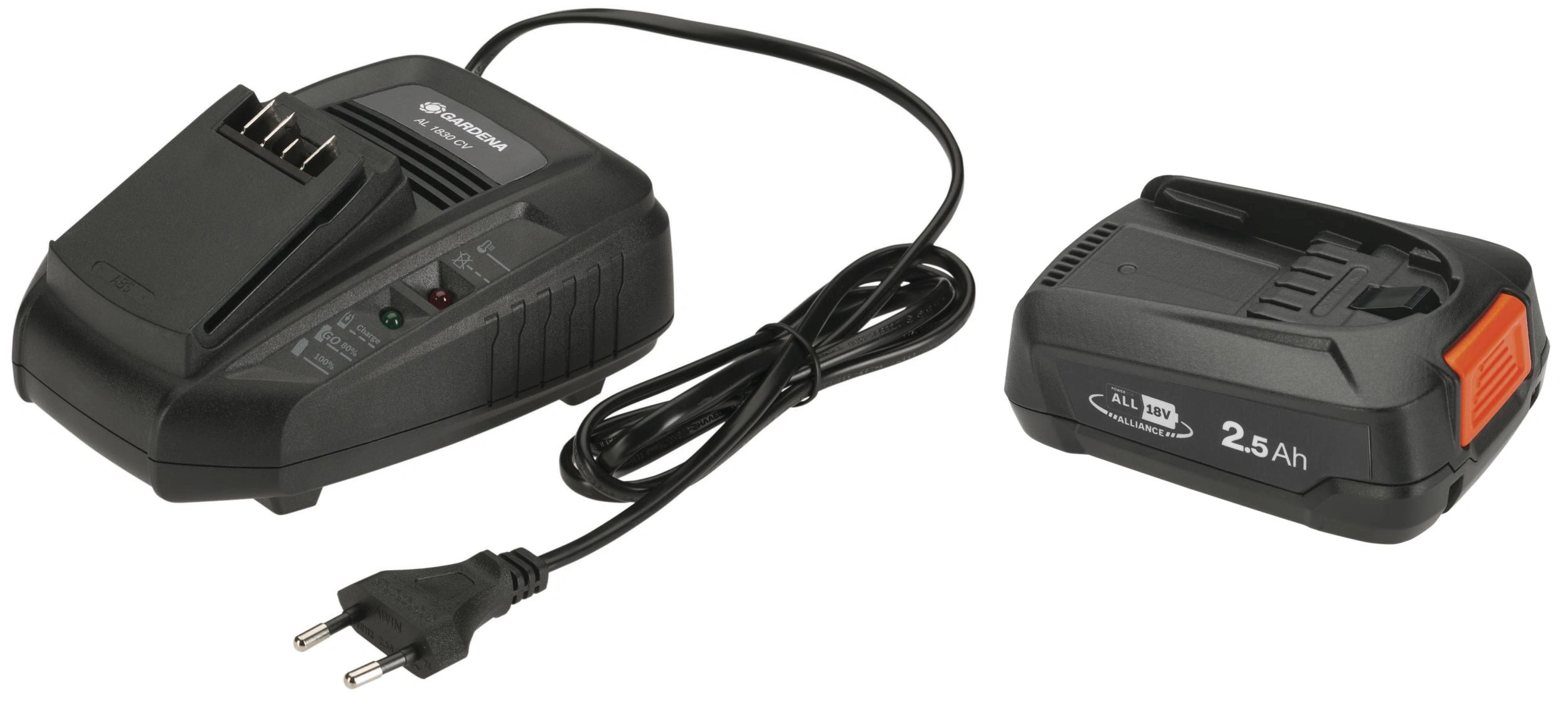 Starter-Kit Akku P4A PBA 18V/45 2,5 Ah + Schnell-Ladegerät AL 1830 CV - 3