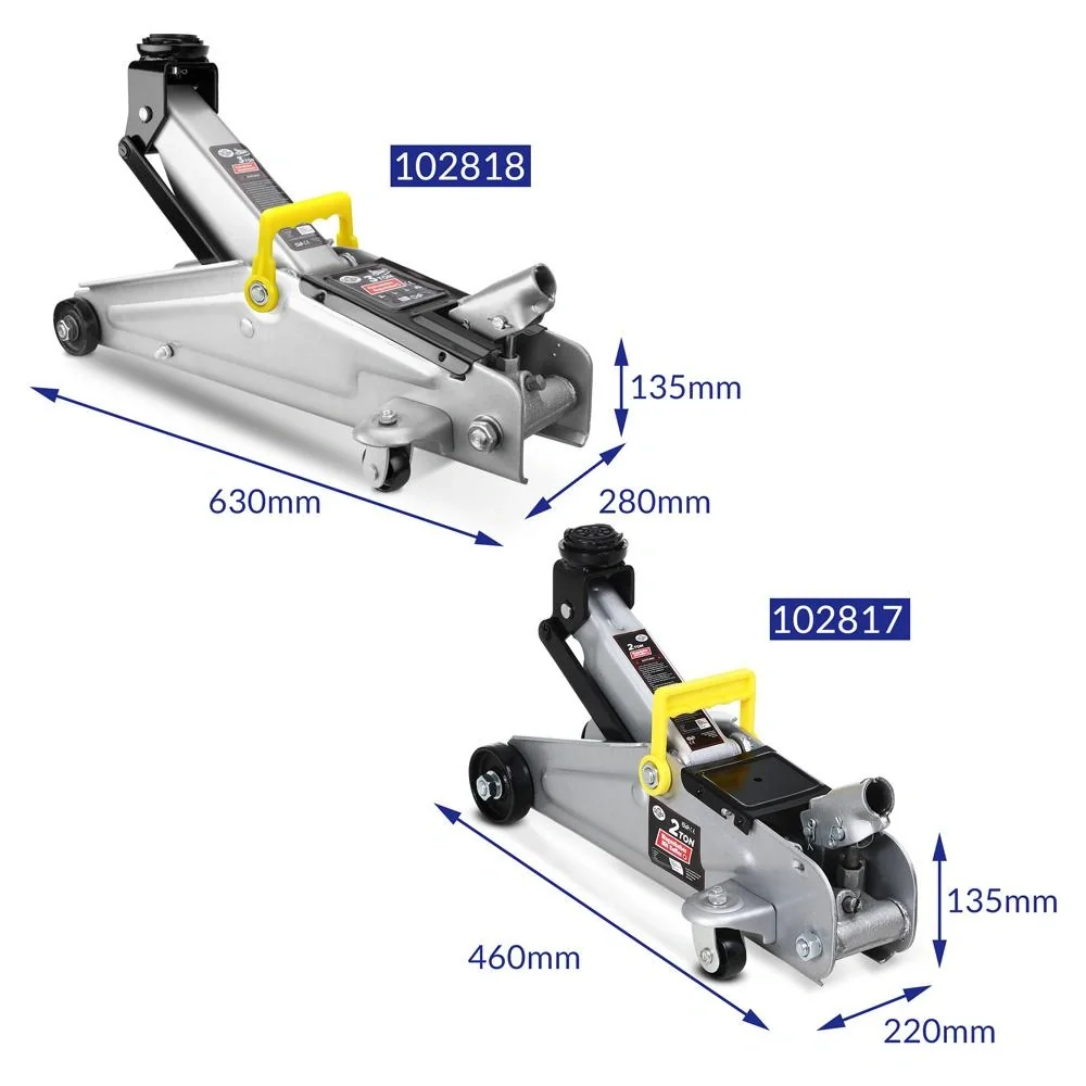 Hydraulischer Wagenheber mit 3 Tonnen Hubgewicht - 10