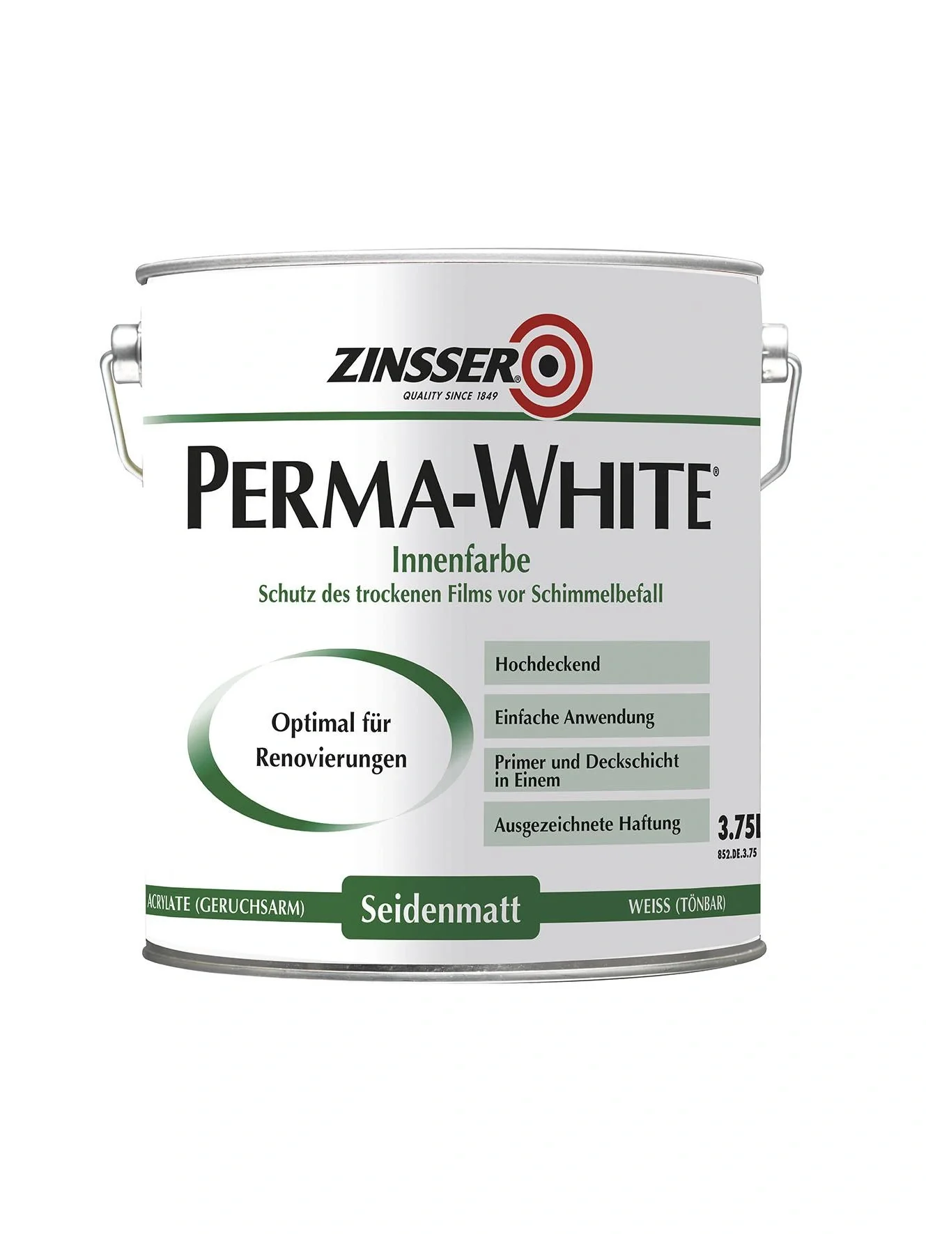 Schimmel Perma-White 1 L hochwertiger Innenanstrich zur Vorbeugung - 3
