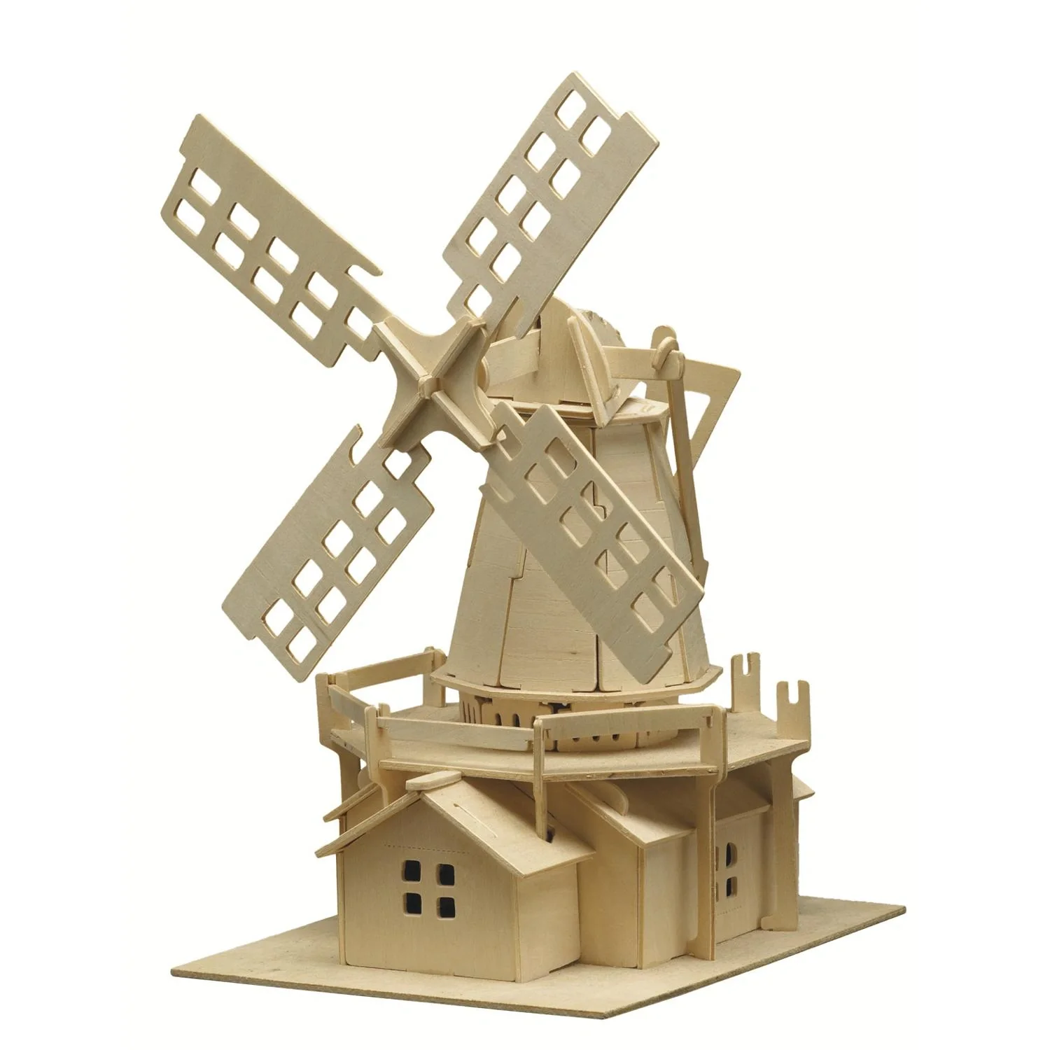 Holzbausatz "Windmühle", 25 x 38 cm - 2