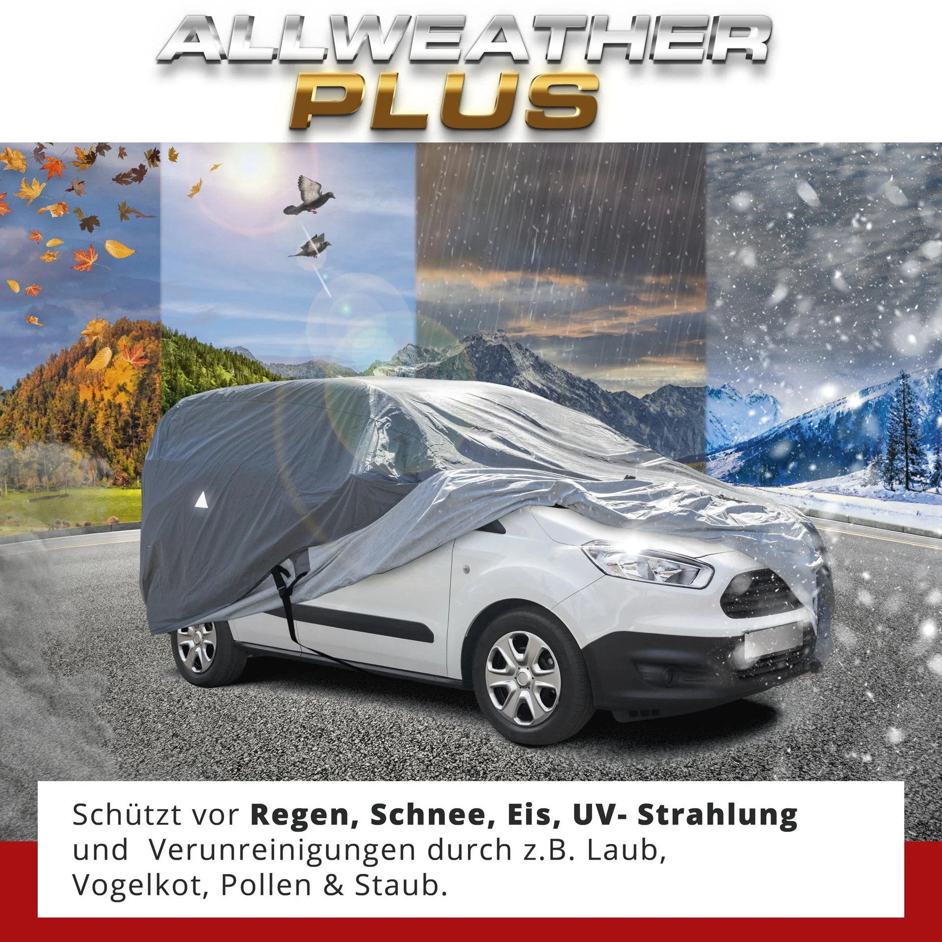Autoplane All Weather Plus, Bus-Abdeckplane, Transporter-Abdeckung Größe M - 5