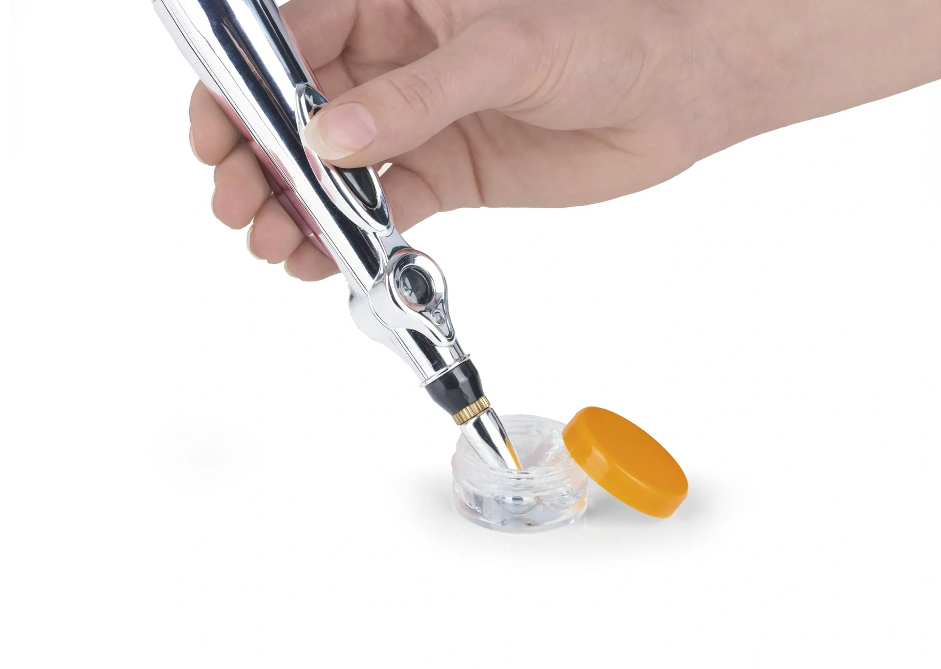 Akupressur-Stift, 1,5 Volt, Silberfarben - 5