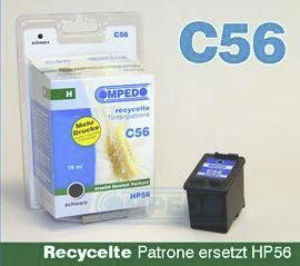 Druckerpatrone für HP 56 schwarz - 4