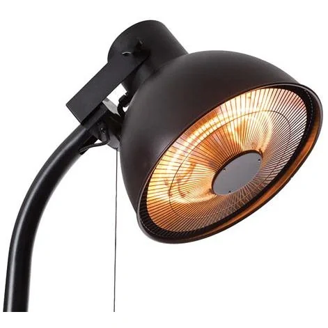 TERRASSENSTRAHLER - MIT STANDFUSS - 2000 W - LATERNE - 3