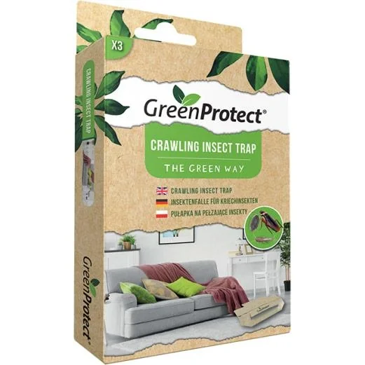 Green Protect Creeping Insect Box - Silberfischchen, Kakerlaken, Asseln, Ameisen - 4