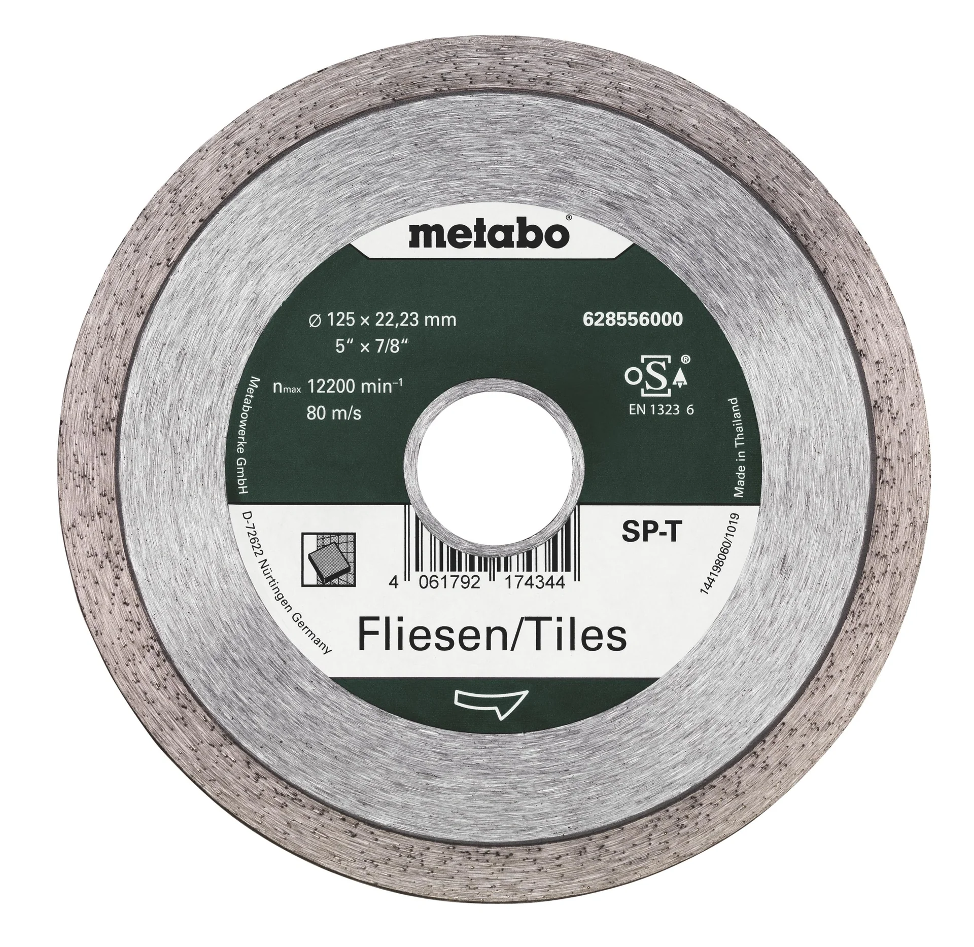Diamanttrennscheibe SP-T, 125 x 22,23 mm - 1