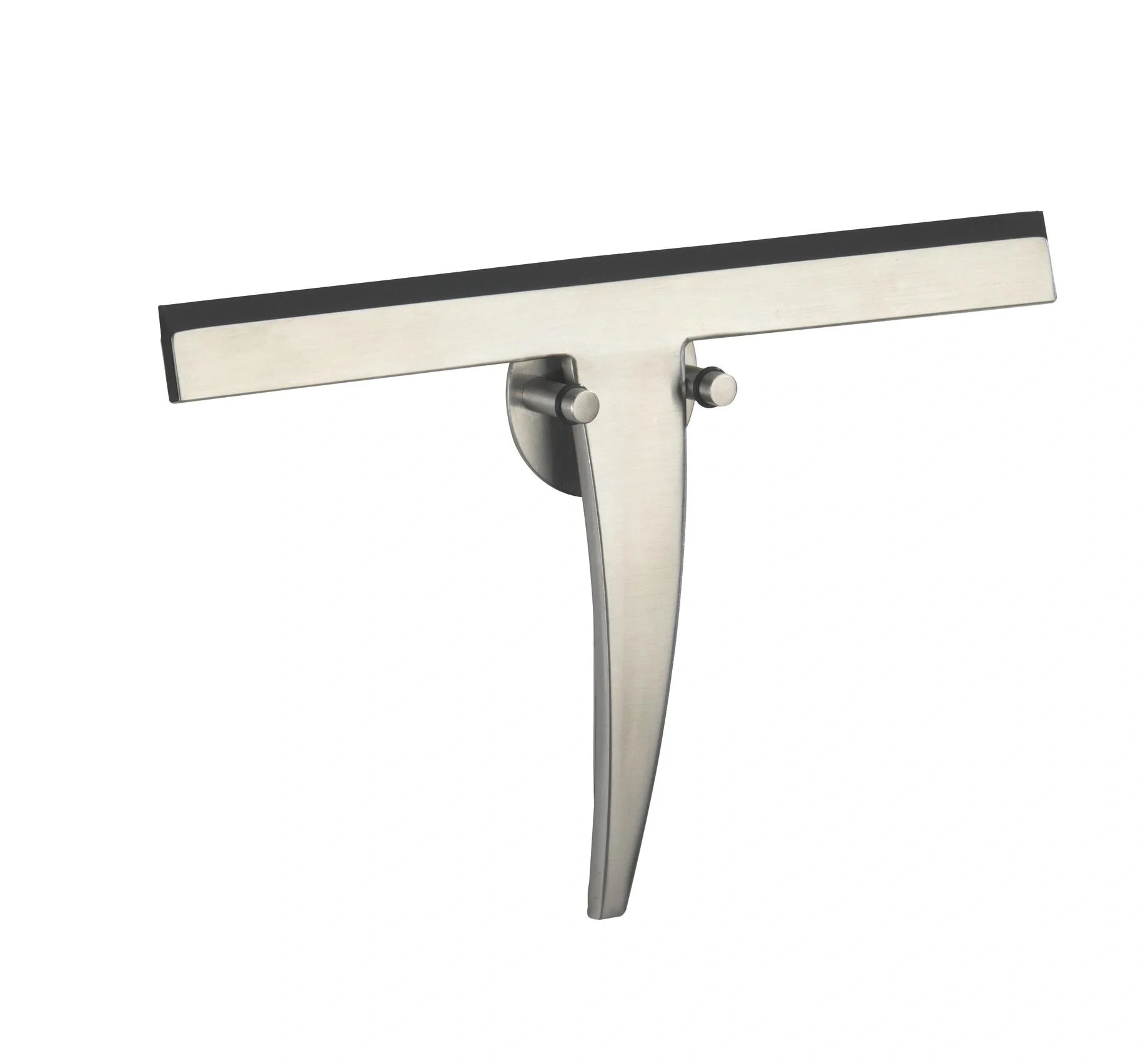 Duschabzieher mit Halter Edelstahl - 2