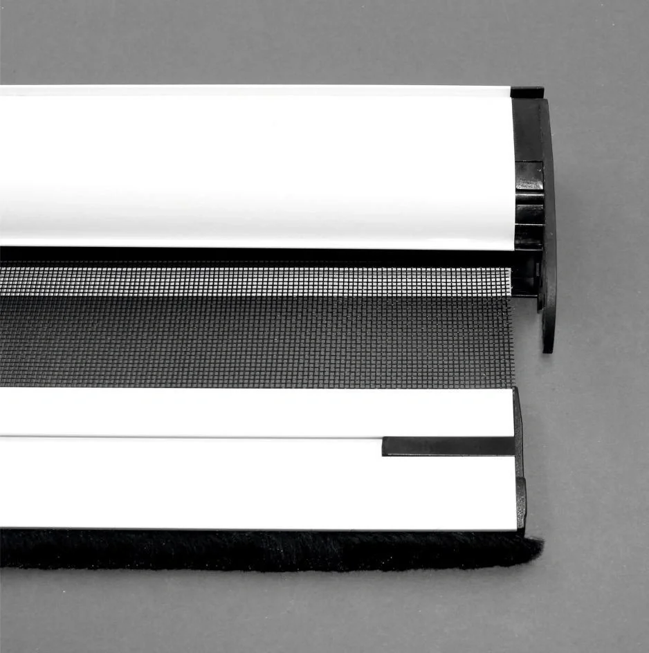 Insektenschutzrollo, 130 x 160 cm in weiß - 4