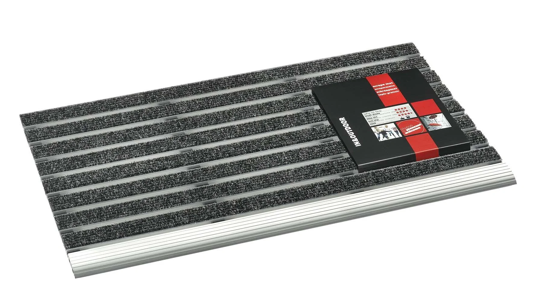 Alu Profilmatte Calypso anthrazit 40 x 60 cm - 1