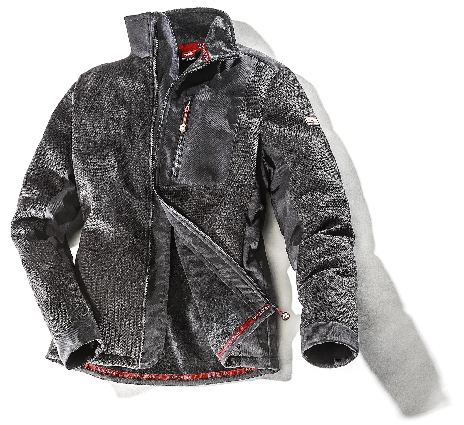 Faserpelzjacke BULLSTAR schwarz, Gr. XXXL - 1