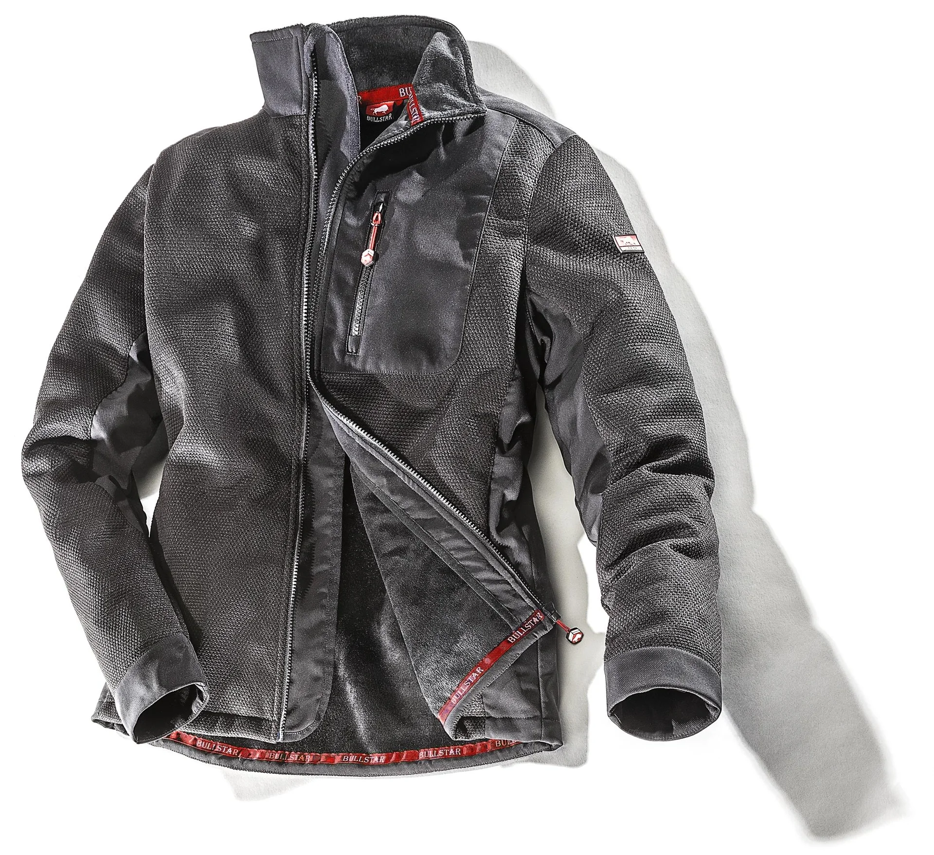 Faserpelzjacke BULLSTAR schwarz, Gr. L - 1