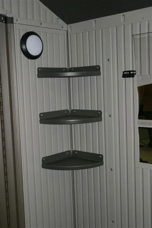 Eckregal, 24 cm Radius, 2 Stück - 4