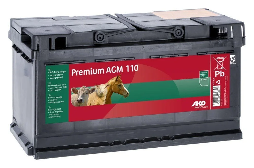 12 Volt Premium AGM Akku, 110 Ah - 2