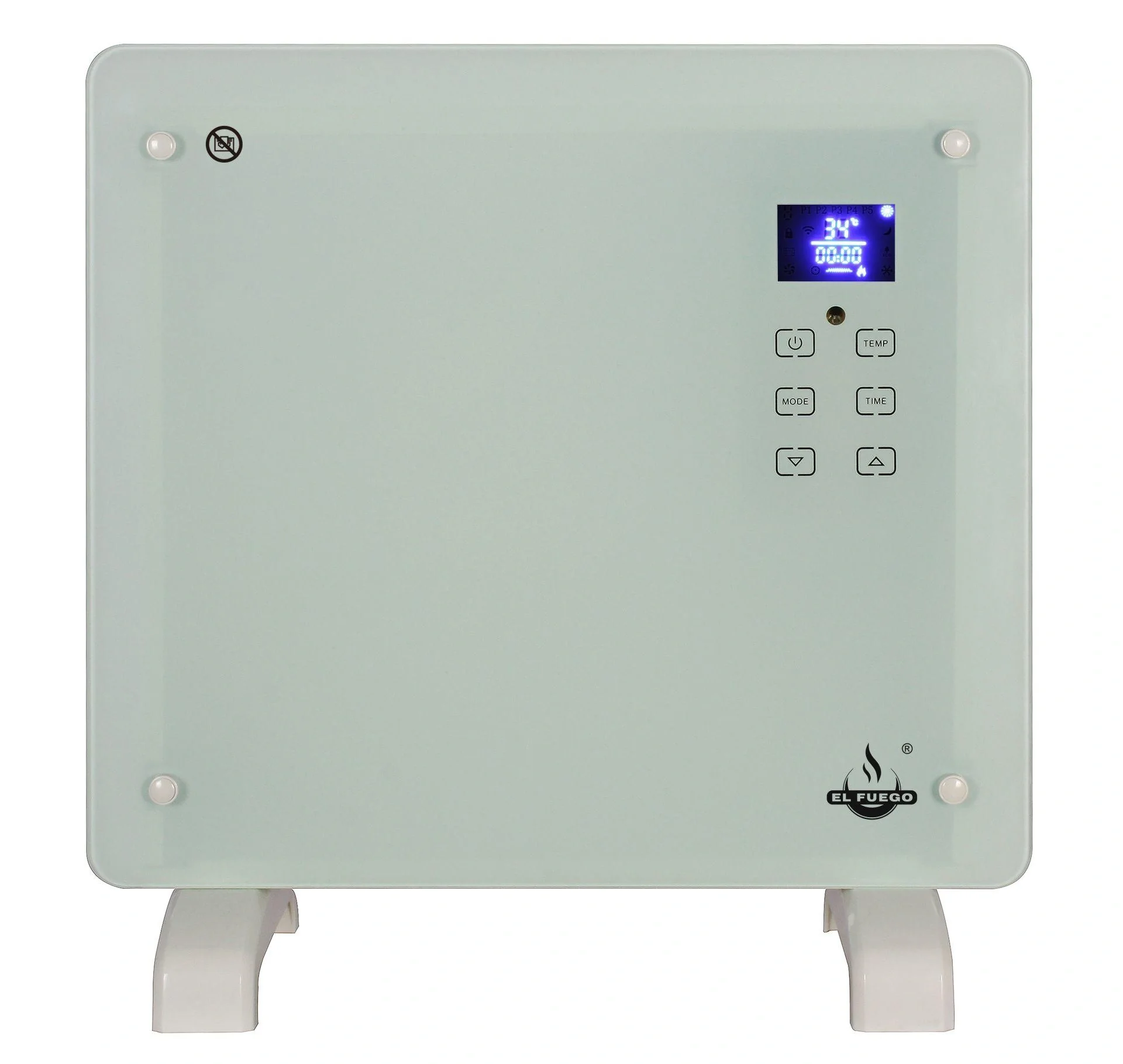 Glaskonvektor, weiß, 1000 W - 12