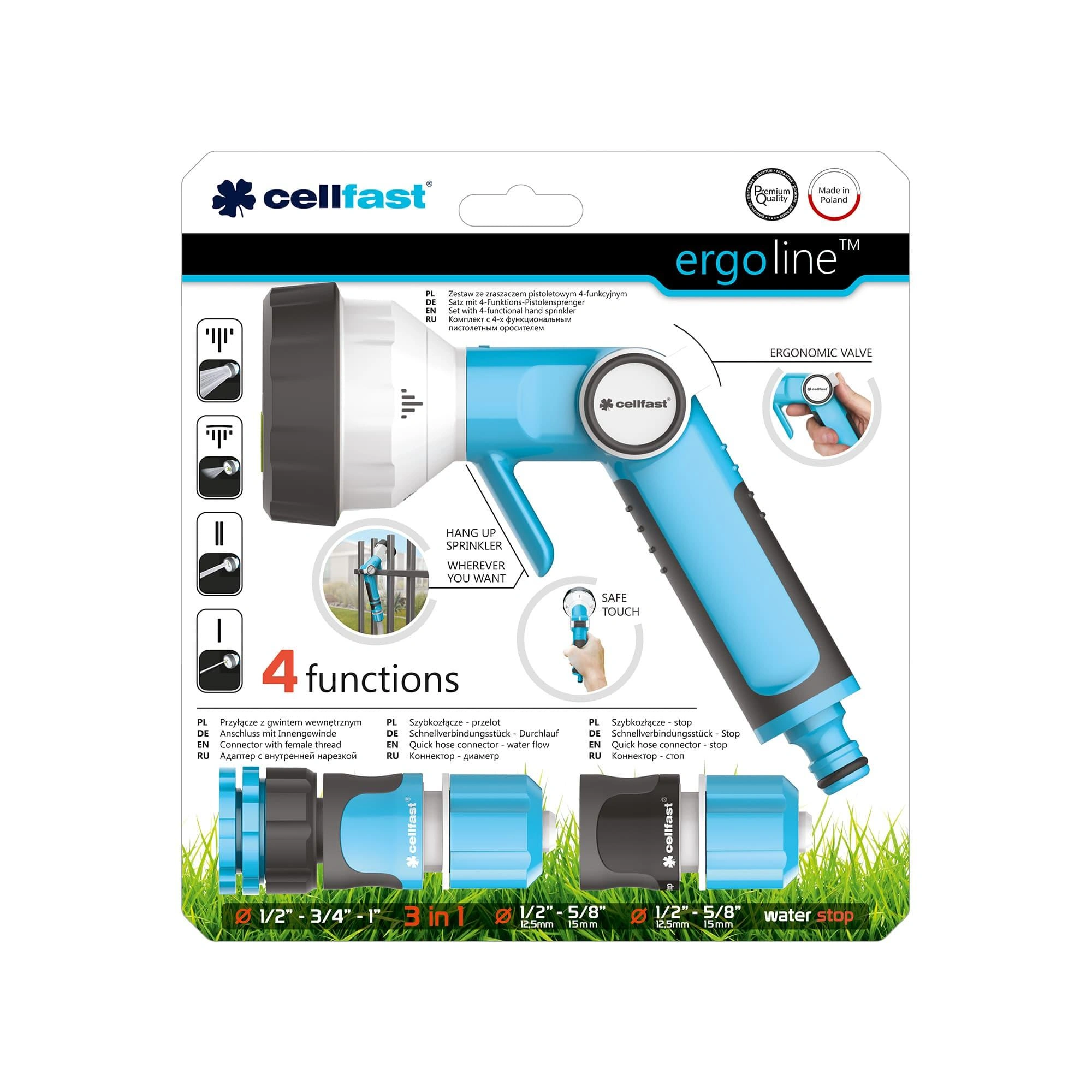 Garten-Bewässerungs-Set 1/2" - 3